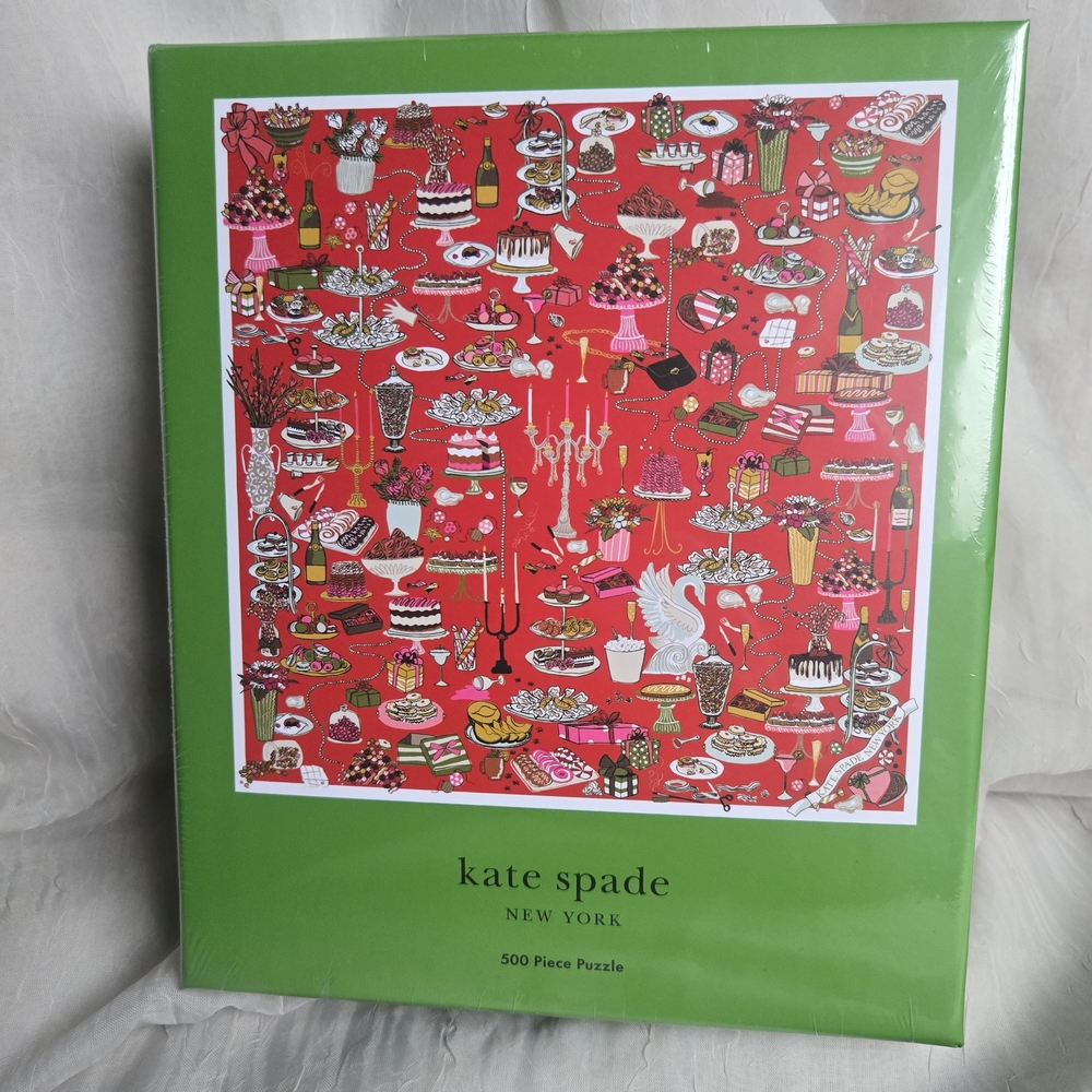 Kate Spade New York Party Table 500-Piece Puzzle
